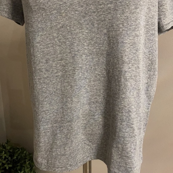 BP NORDSTROM OVERSIZED V CROPPED TEE. Heather grey available in XS S M - Picture 5 of 10